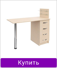 Маникюрный стол Klassik Max, молочный
